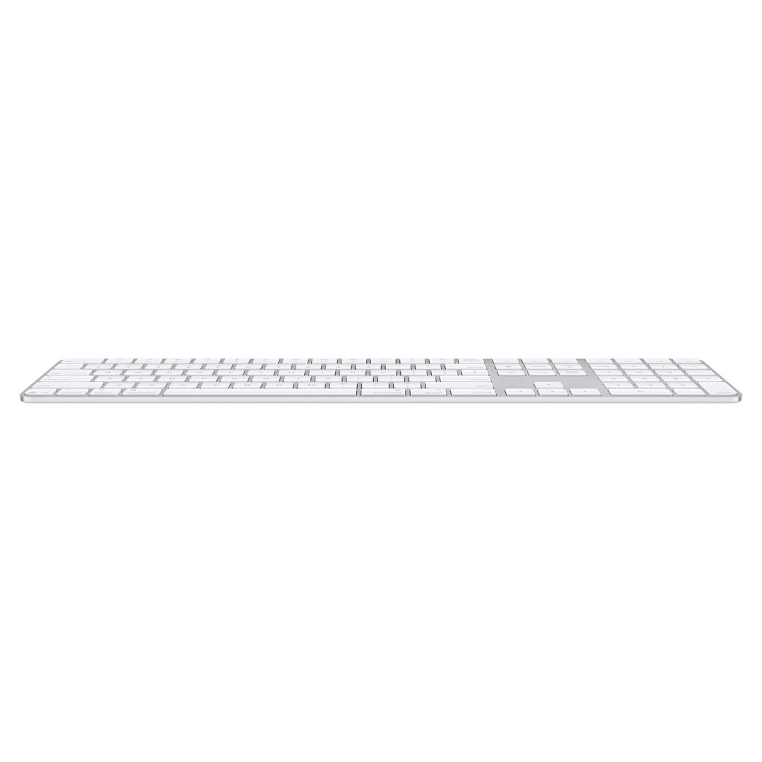 Magic Keyboard with Touch ID & Numeric Keypad for Mac Models M1-M4, White