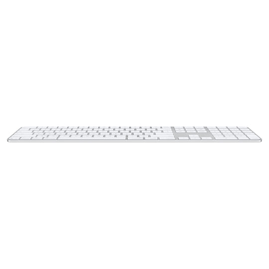 Magic Keyboard with Touch ID & Numeric Keypad for Mac Models M1-M4, White
