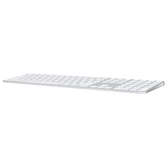 Magic Keyboard with Touch ID & Numeric Keypad for Mac Models M1-M4, White