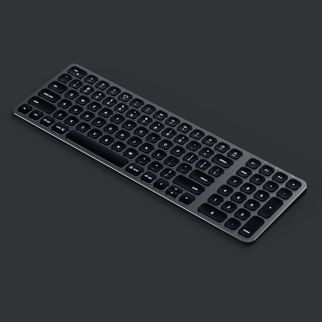 Compact Backlit Bluetooth Keyboard for Mac