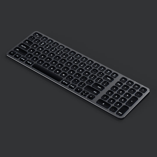 Compact Backlit Bluetooth Keyboard for Mac