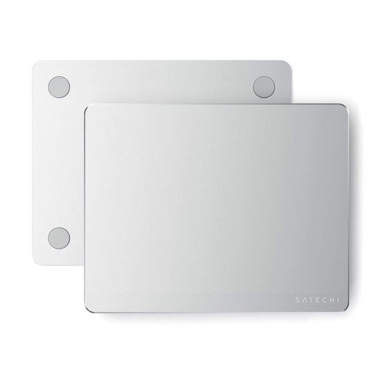 Mouse Pad, Silver Aluminum