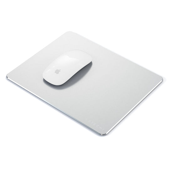 Mouse Pad, Silver Aluminum