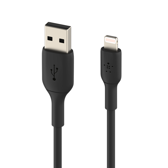 Belkin Boost Up Charge USB-A to Lightning Cable, 3ft