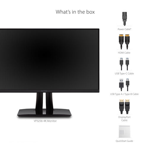 ViewSonic 32-inch Premium IPS 4K Monitor, Pantone Validated