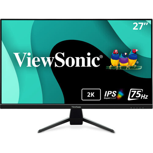 ViewSonic 27-inch IPS 2K Monitor USB-C