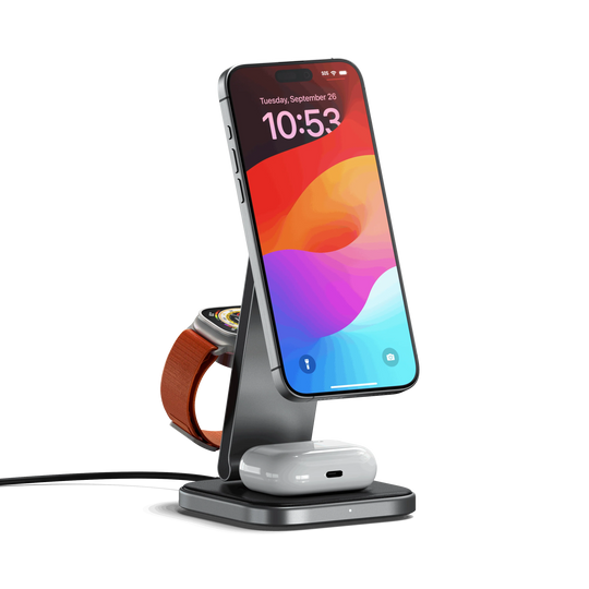 3-in-1 Foldable Qi2 Wireless Charging Stand