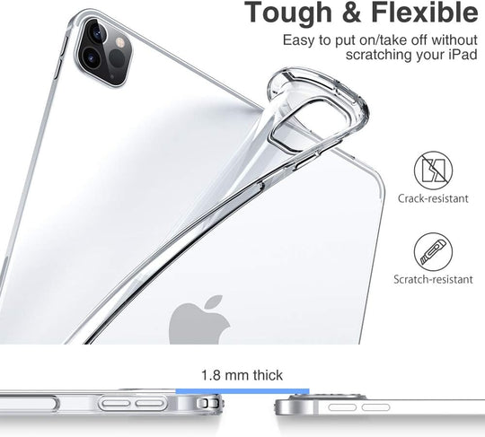 ESR Rebound Series Soft Shell Case for 11-inch iPad Pro, Clear