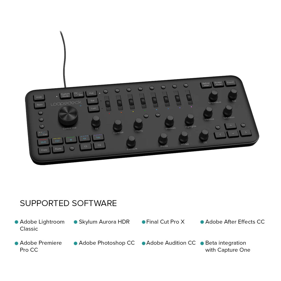 Loupedeck+ Photo Editing Console