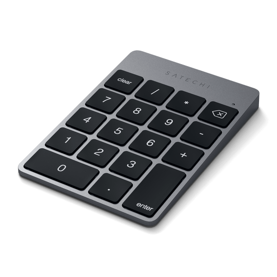 Slim Wireless Keypad, Space Gray