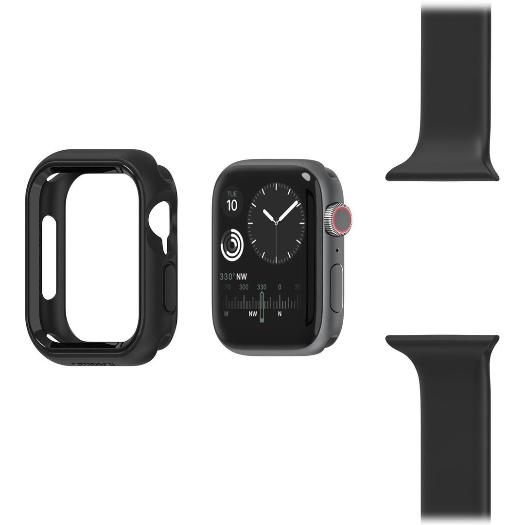 OtterBox EXO Edge Case for Apple Watch 44mm, Black