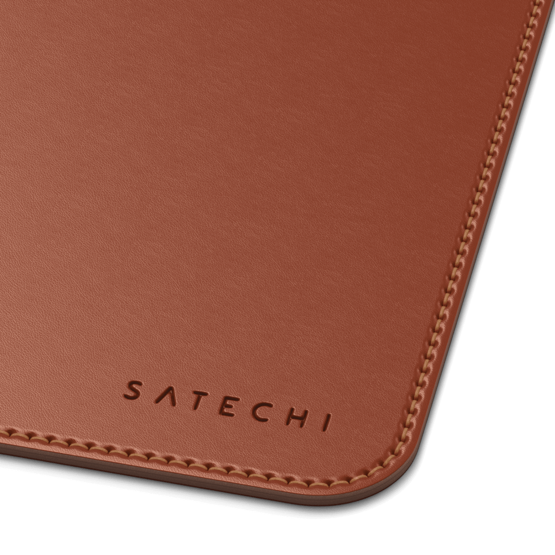 Eco Leather Mouse Pad, Brown