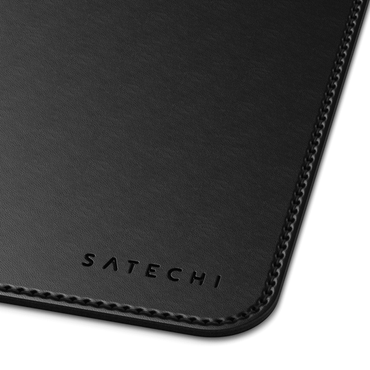 Eco Leather Mouse Pad, Black