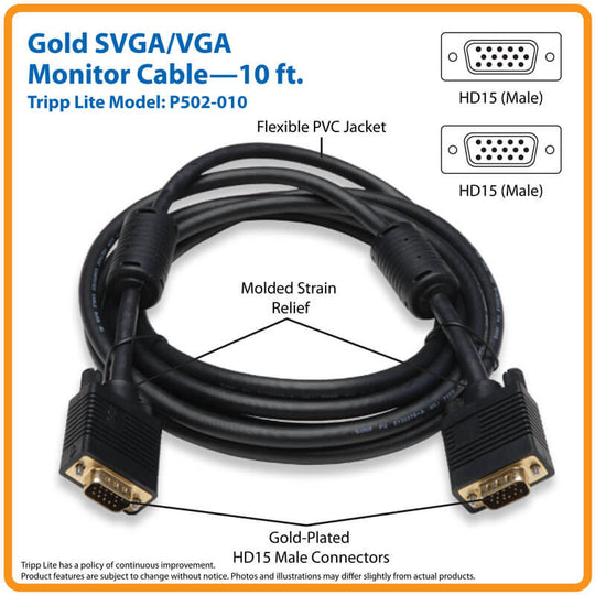 VGA Cable, 10ft