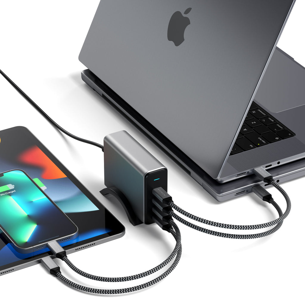 165W USB-C 4-Port PD GaN Charger