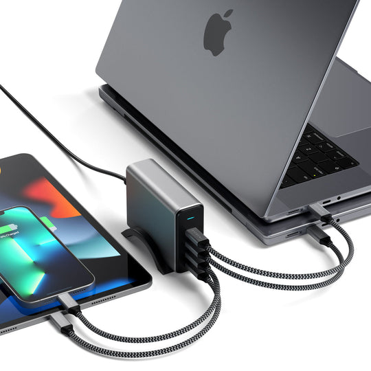 165W USB-C 4-Port PD GaN Charger