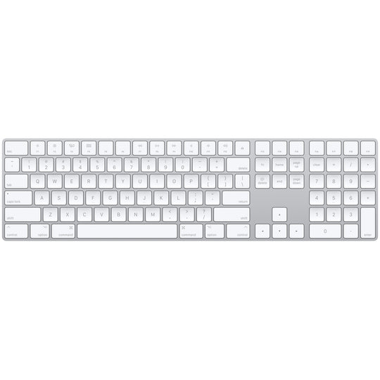 Magic Keyboard with Numeric Keypad, White