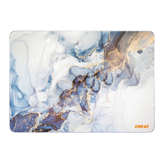 Graphic Hard Shell for 16.2-inch MacBook Pro, Blue/Gold Marble