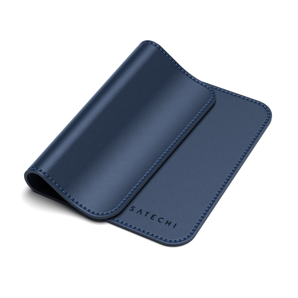 Eco Leather Mouse Pad, Blue