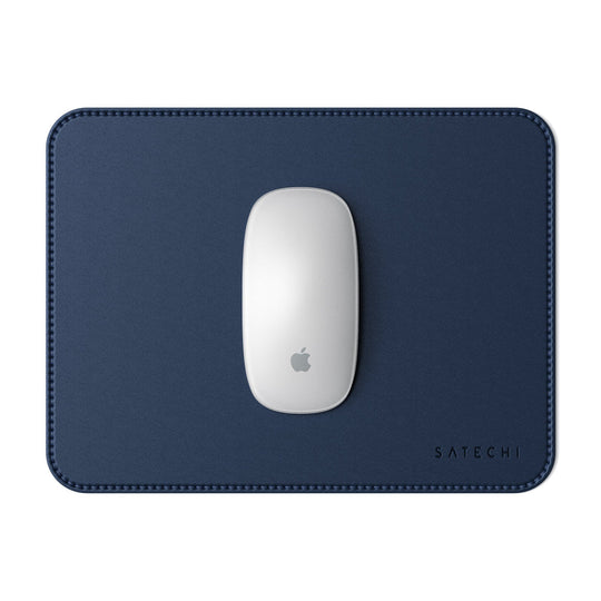 Eco Leather Mouse Pad, Blue