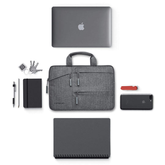 Water-Resistant Laptop Carrying Case with Pockets 13-inch